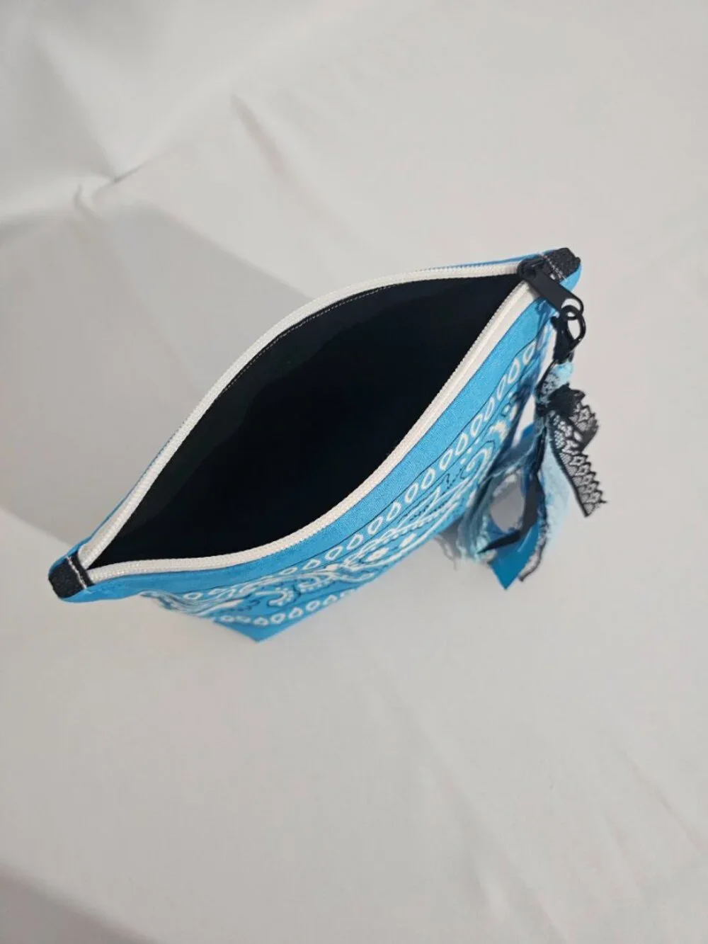 Bandana Makeup Bag - Handmade